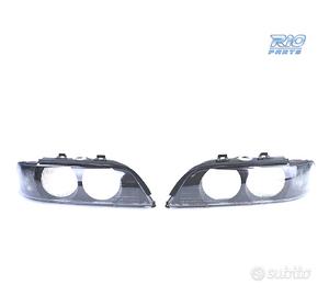 TULIPANI PER BMW E39 95-00 LENTE D2S NERO FUMÉE