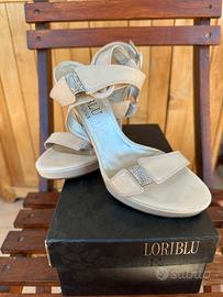 Sandali gioiello Loriblu Bijoux bianco latte 37
