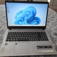 PC Portatile 15.6 Pollici Notebook Intel Core i5-8