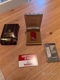ACCENDINO RONSON VARAFLAME 57305  FULL SET (NOS)