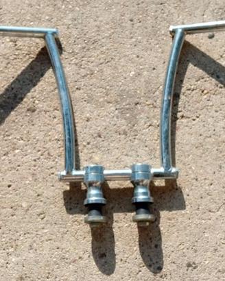 manubrio compreso di raiser  moto custom