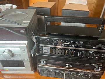 Lettore cd e cassette