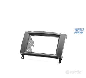 CORNICE NERA RADIO 2-DIN MERCEDES CLASSE A W169 CL