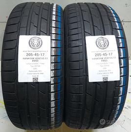 2 GOMME 205 45 17 HANKOOK A77068