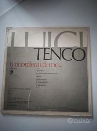 Vinile di Luigi Tenco, Ed. Ricordi 1967