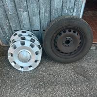 Cerchi ferro + gomme x FIAT 500