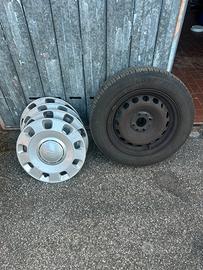 Cerchi ferro + gomme x FIAT 500