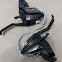 Coppia Comandi Cambio + Leve Freno Shimano 3x7