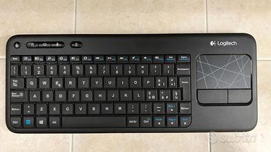 Tastiera Wireless Logitech K400r con trackpad