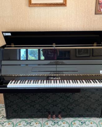 Pianoforte verticale nero lucido Offenbach
