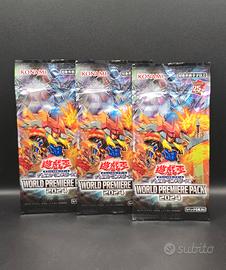 3 buste Yu-Gi-Oh! World Premier Pack 2024