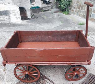 Carretto in legno 