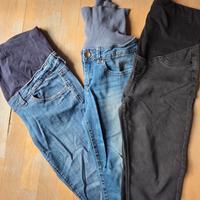 jeans pre maman Sisley, Benetton,OVS