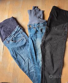jeans pre maman Sisley, Benetton,OVS