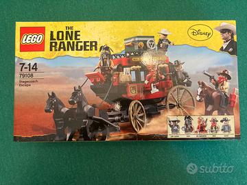 Lego lone ranger 79108 fuga sulla diligenza