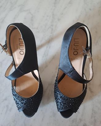 Scarpe Liu Jo Sandalo Aura Strass S16035 T0380