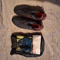  scarpe calcio e guanti portiere kipsta come nuovi