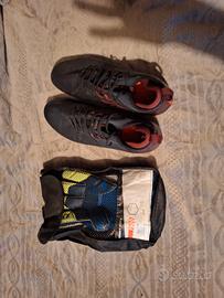  scarpe calcio e guanti portiere kipsta come nuovi