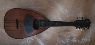 Mandolino antico a cassa piatta