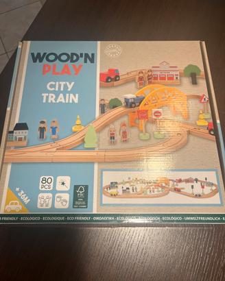 WOOD’N PLAY    CITY TRAIN