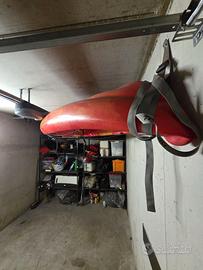 Kayak canoa tribord 3 posti