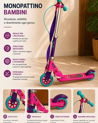 Monopattino Pieghevole Oxelo Decathlon