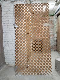 Graticcio legno per piante 100x200cm