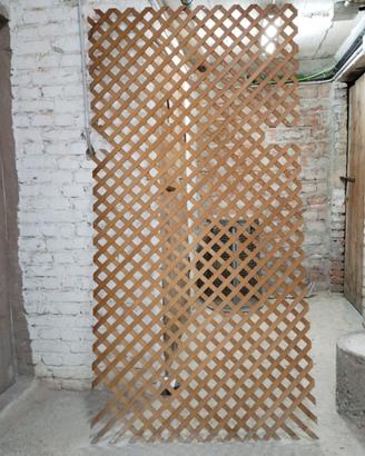 Graticcio legno per piante 100x200cm