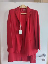 Tailleur giacca e vestito - rosso