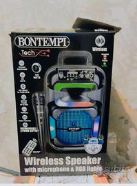 Cassa Bontempi bluetooth karaoke radio