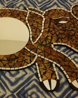 specchio con mosaico vintage 60 x 40 cm