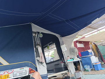 Carrello tenda comanche