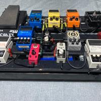 Pedalboard pedali per chitarra pedaliera analogica