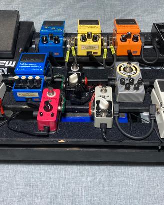 Pedalboard pedali per chitarra pedaliera analogica