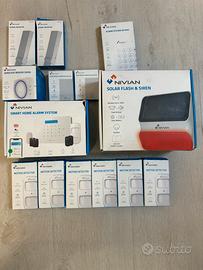 Impianto di allarme senza fili Wifi + 4g NIVIAN