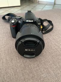 Nikon d40 compelta di ottica 18-135