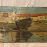 Quadro del pittore Palazzi - Livorno