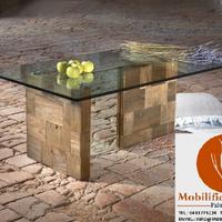 Mobili Rustici Legno Vecchio Tavolino cd12034