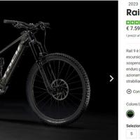 TREK RAIL 9 GX taglia L e bike bosch