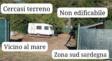 Piccolo terreno vicino al mare