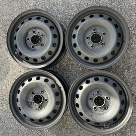 4 - CERCHI IN LEGA AVUS 7X16 5X105 ET40 CB 56,6