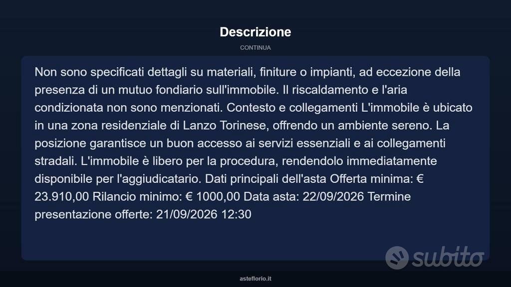 Appartamento – Lanzo Torinese, Momello - Vista 4