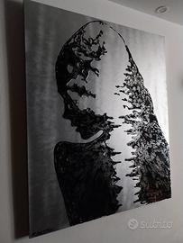 GRANDE QUADRO MODERNO FABRIZIO BERTINI