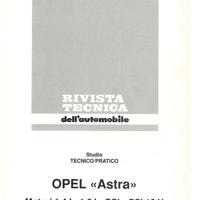 MANUALE OFFICINA - Opel Astra F benzina