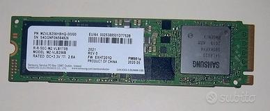 Samsung 256GB M.2 NVMe Internal SSD (MZVLB256HBHQ)