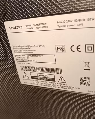 TV Samsung 48 pollici 