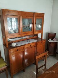 ARREDO DA SALOTTO (SOGGIORNO) IN CILIEGIO MASSELLO