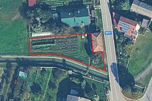 Terreno adiacente a casa senza terreno