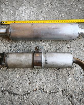 Silenziatore moto scooter