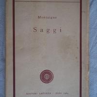 MONTAIGNE   -   SAGGI    -   LATERZA 1964